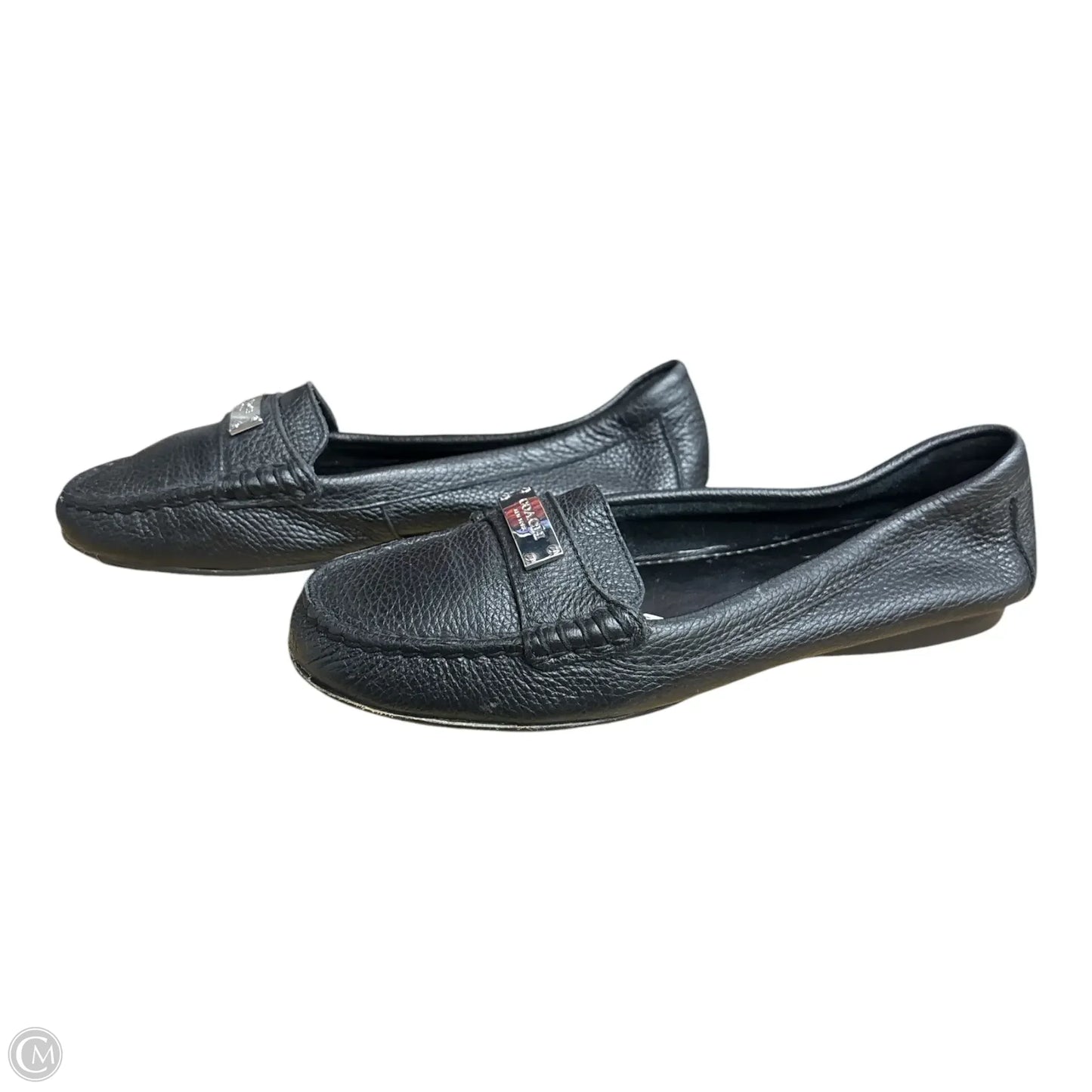 Shoes Designer By Coach In Black, Size: 9