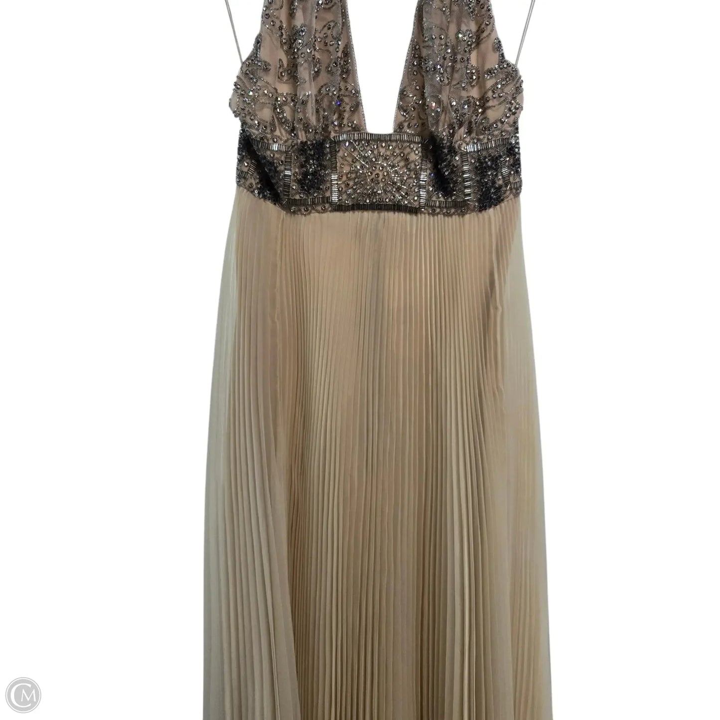 Dress Party Long By Cma In Tan, Size: 8