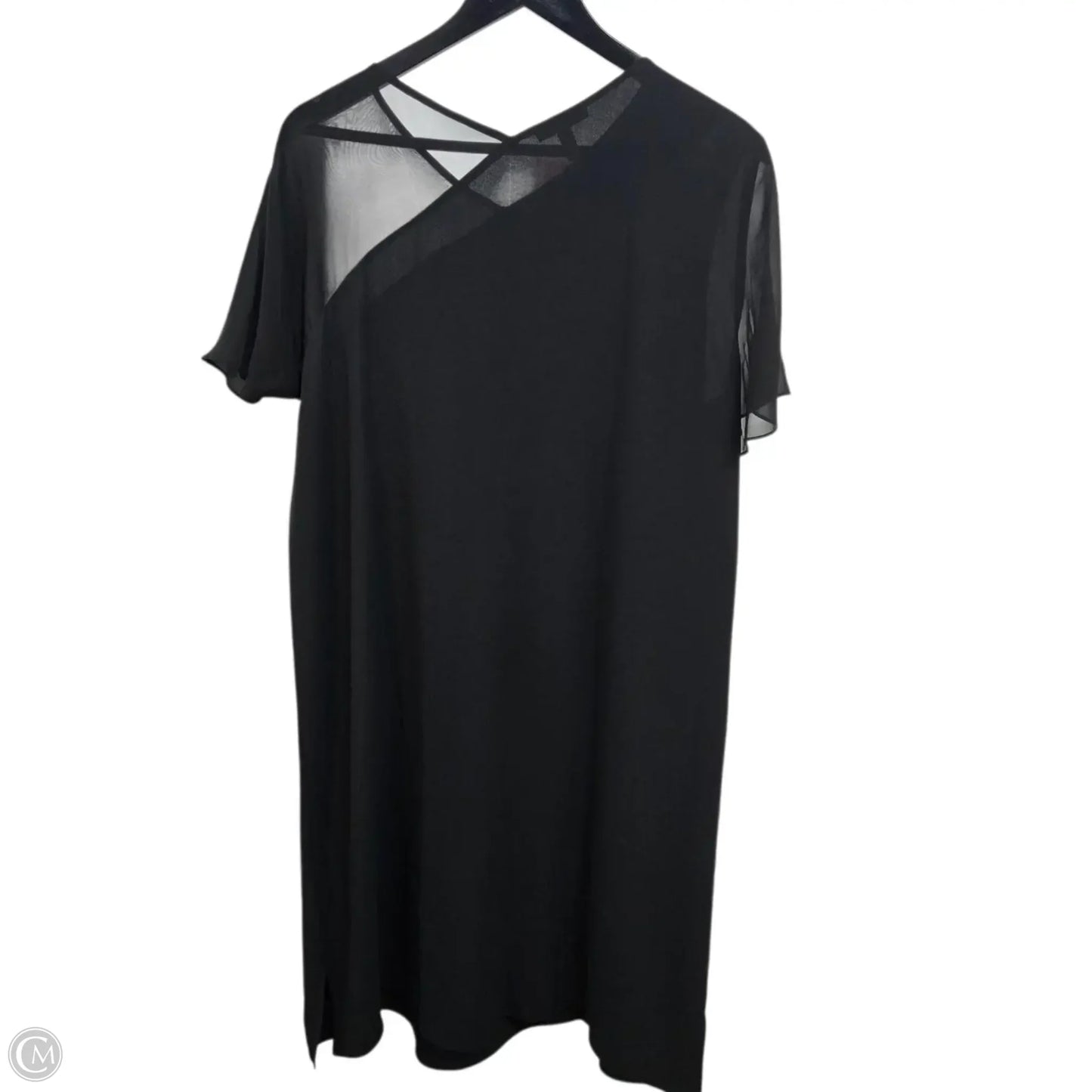 Dress Casual Midi By Eileen Fisher In Black, Size: M