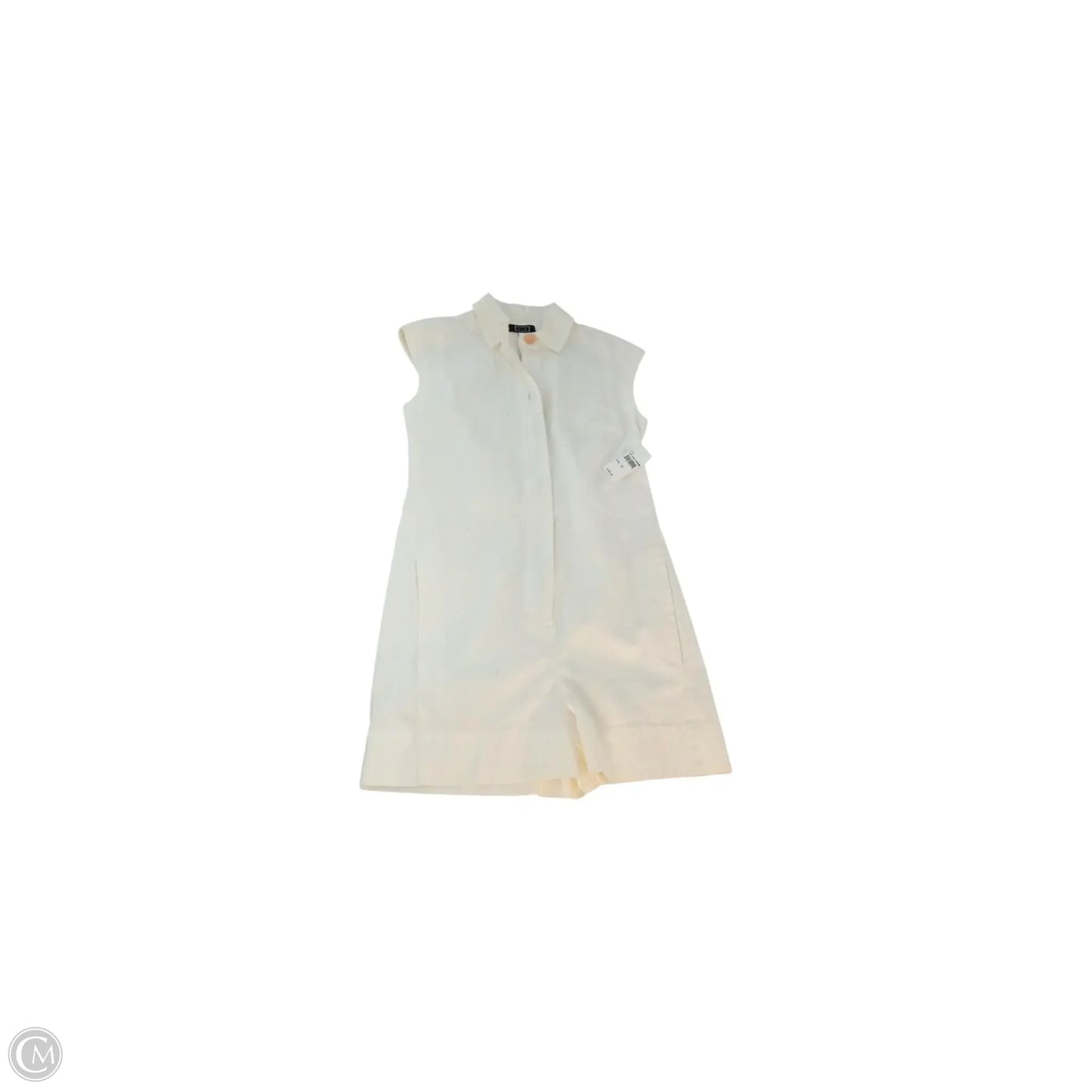 Romper By Clothes Mentor In Cream, Size: Xs
