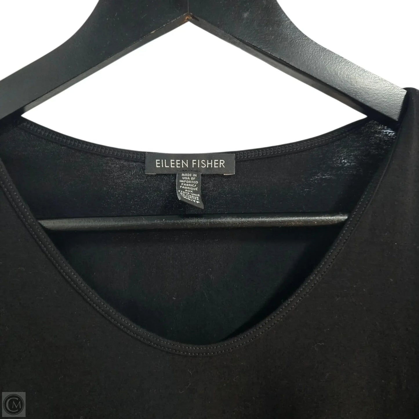 Top Sleeveless Basic By Eileen Fisher In Black, Size: Xs