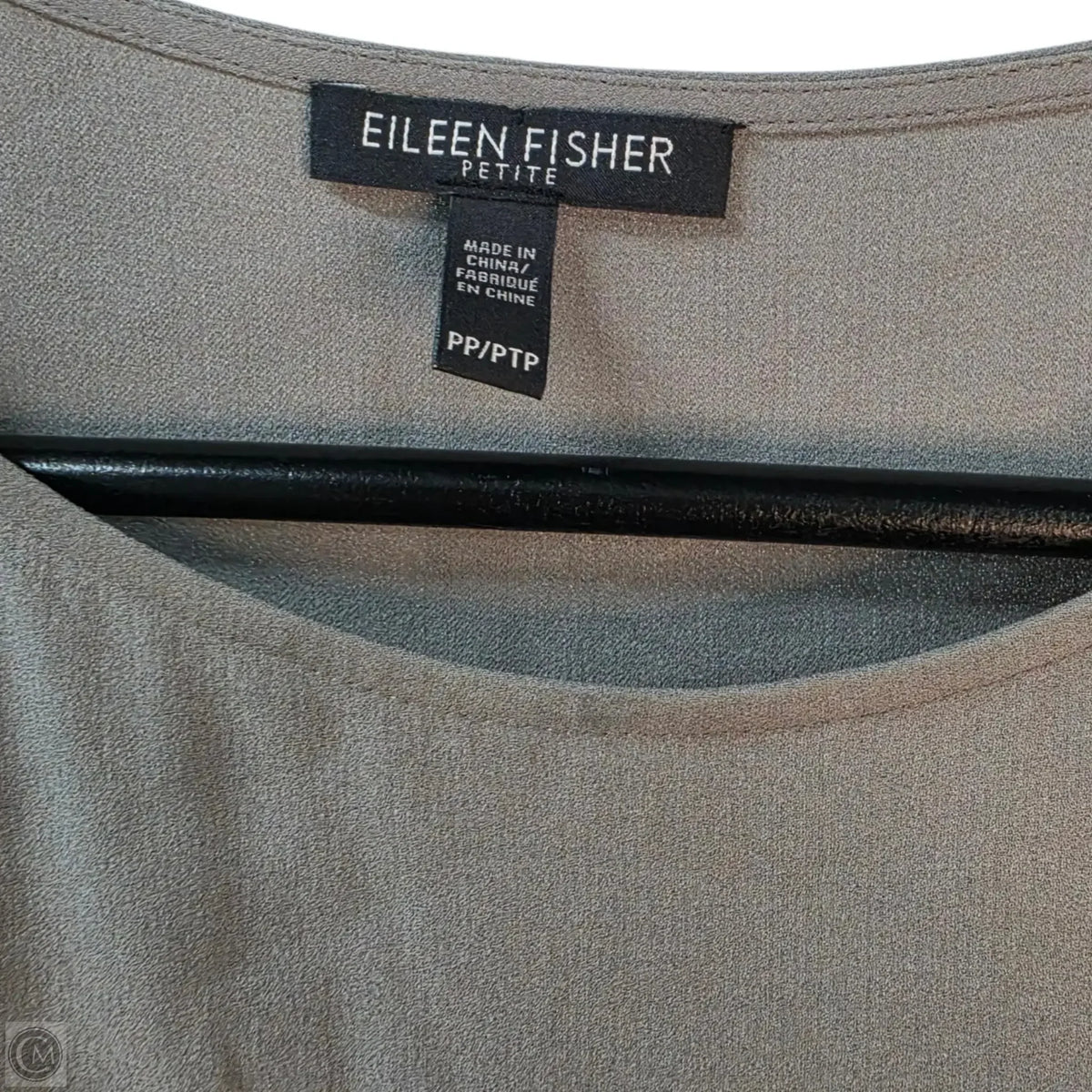 Top Sleeveless Basic By Eileen Fisher In Grey, Size: Sp