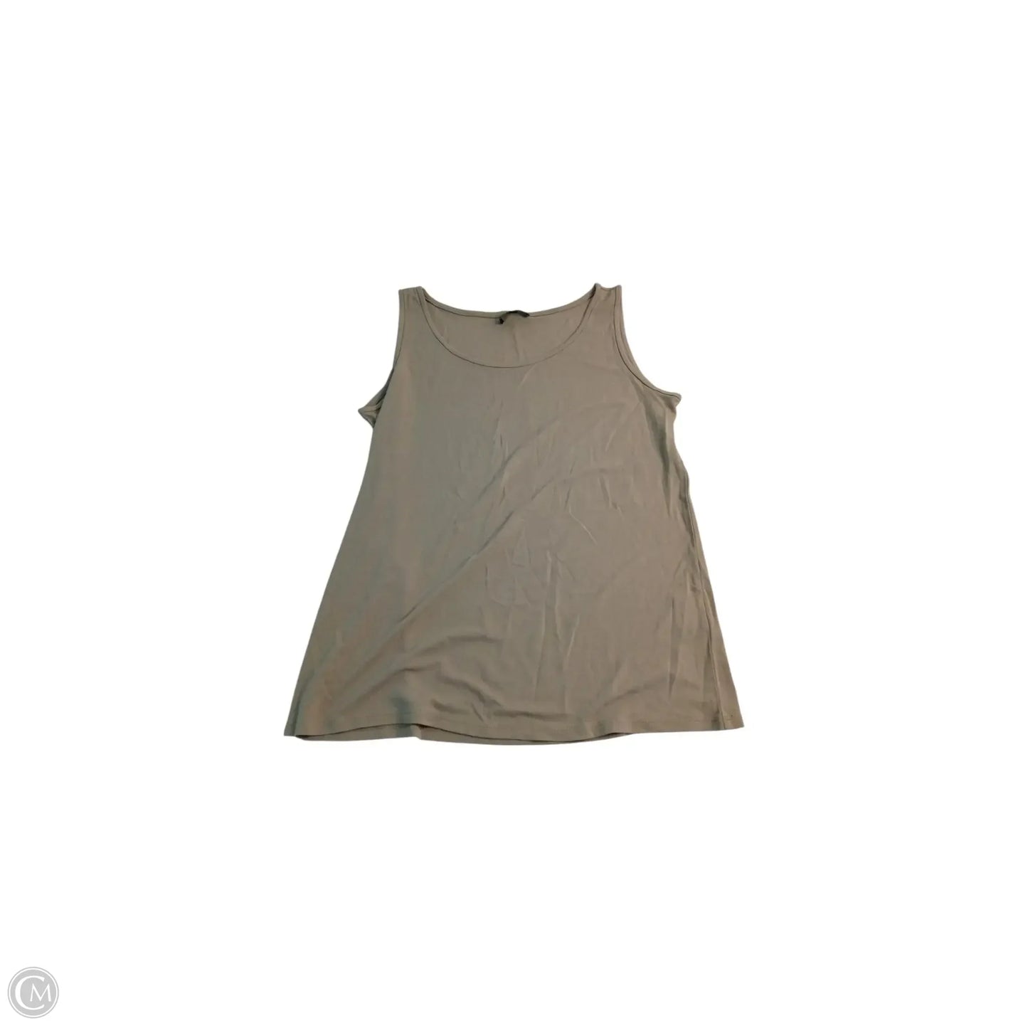 Top Sleeveless Basic By Eileen Fisher In Tan, Size: S