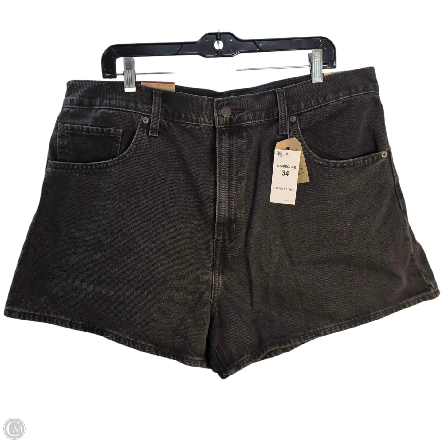 Shorts By Levis In Black, Size: 18