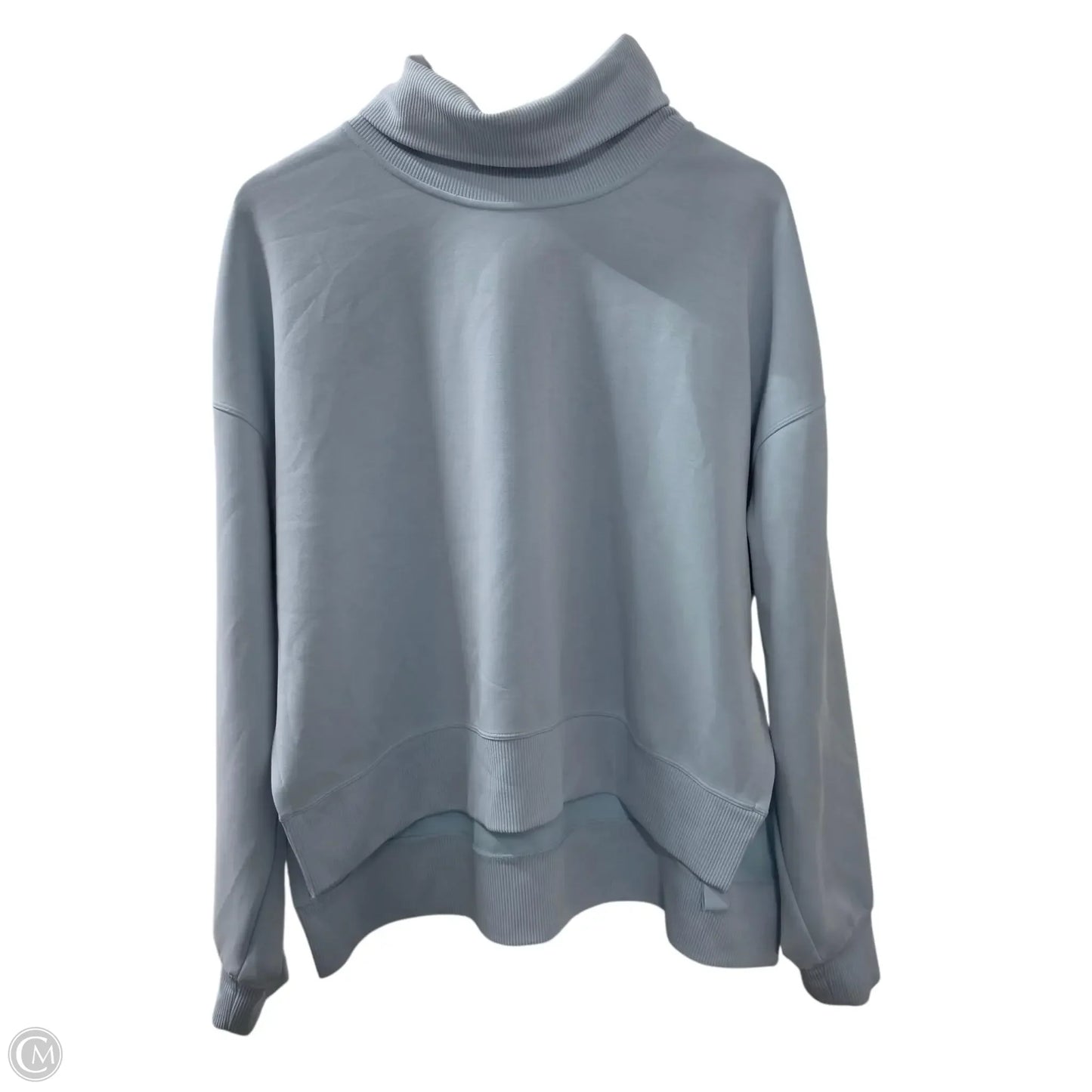 Top Long Sleeve By Lululemon In Blue, Size: 12