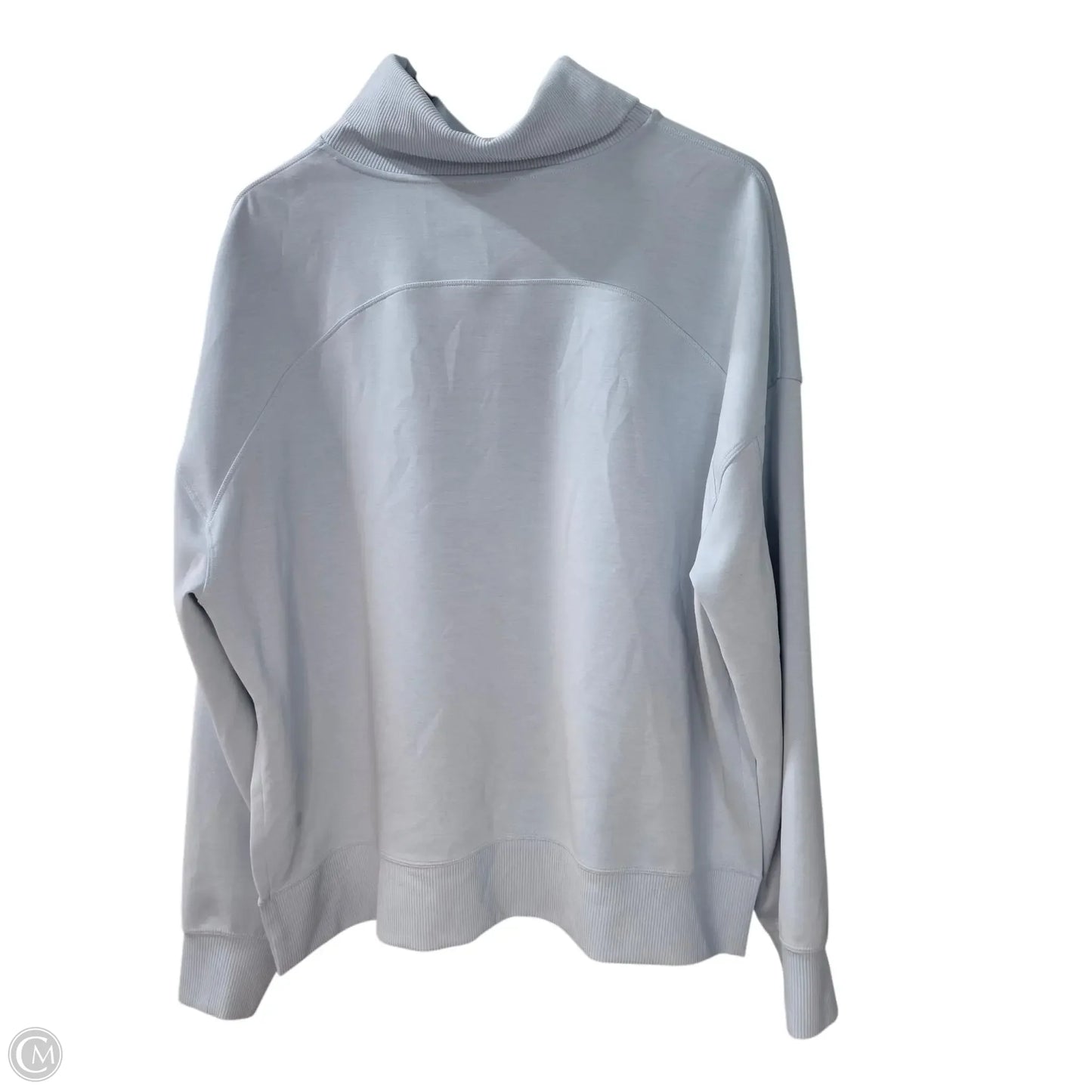 Top Long Sleeve By Lululemon In Blue, Size: 12