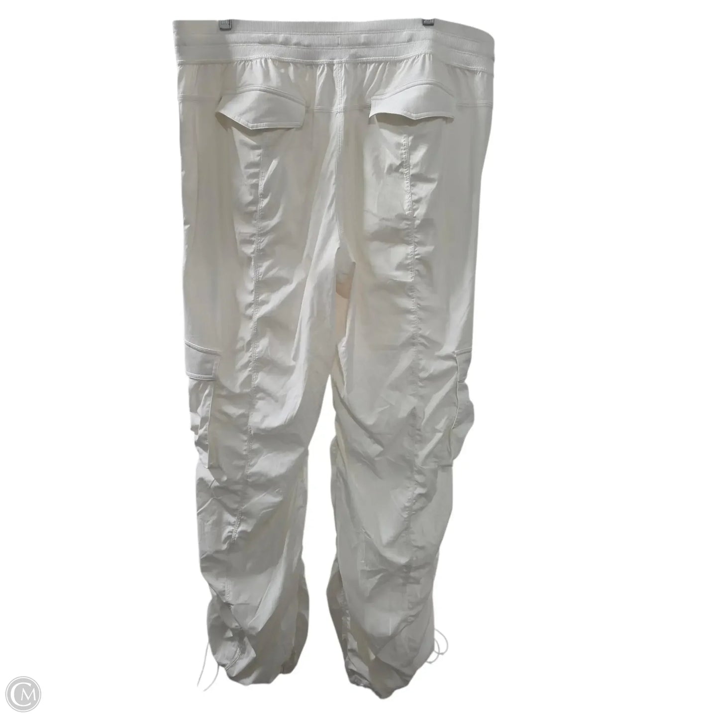 Athletic Pants By Lululemon In White, Size: Xl