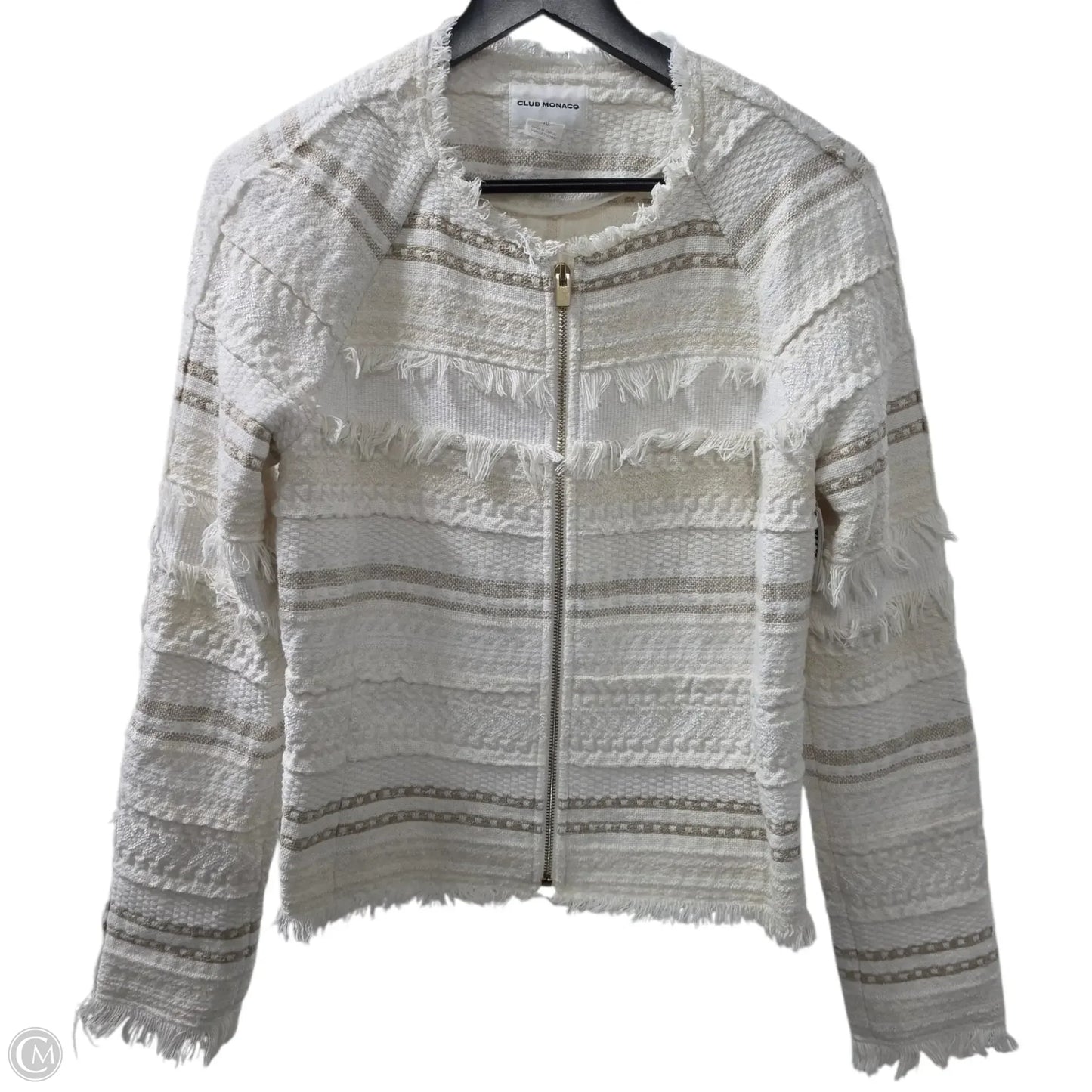 Blazer By Club Monaco In Cream, Size: 10