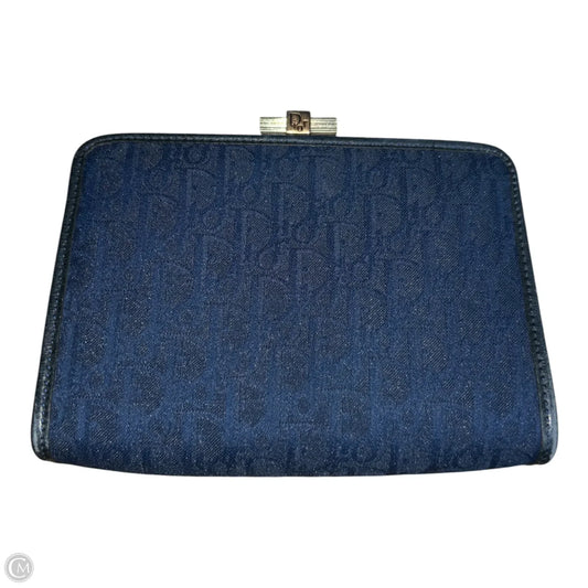 Clutch Luxury Designer By Dior, Size: Small
