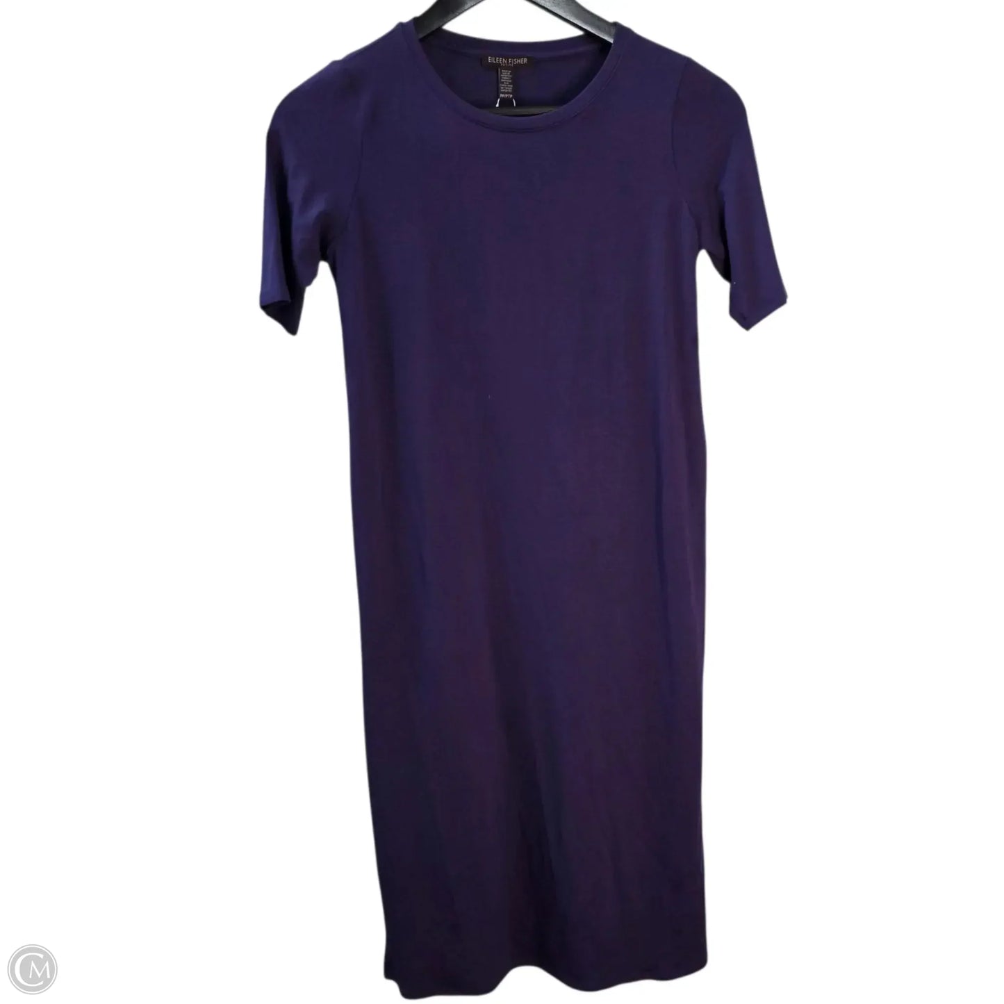 Dress Casual Midi By Eileen Fisher In Purple, Size: Sp