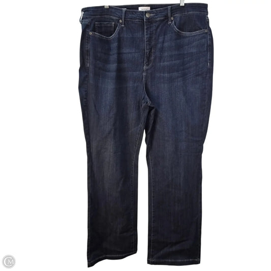 Jeans Boot Cut By Not Your Daughters Jeans In Blue, Size: 18