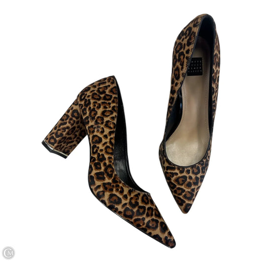 Shoes Heels Block By White House Black Market In Animal Print, Size: 8