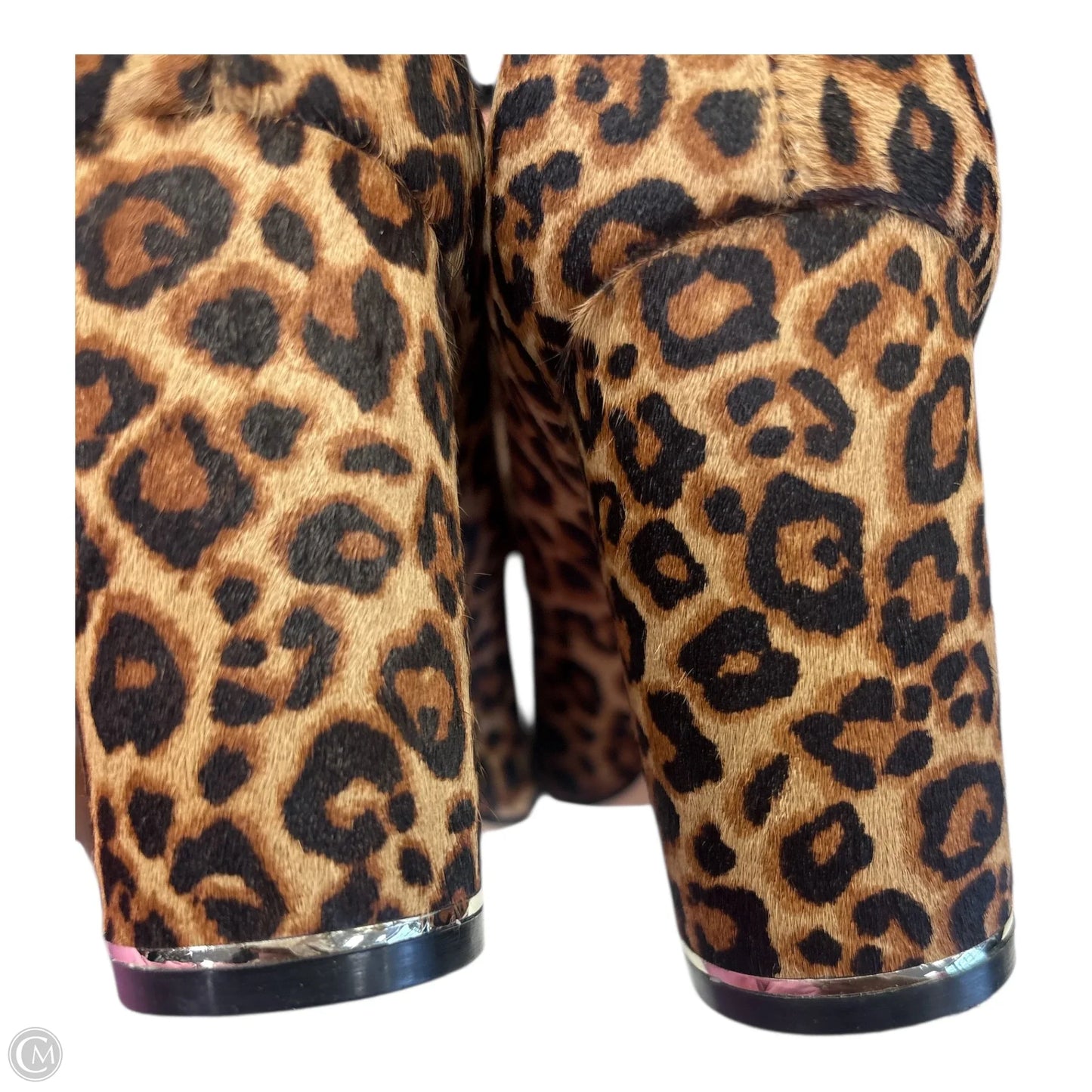 Shoes Heels Block By White House Black Market In Animal Print, Size: 8