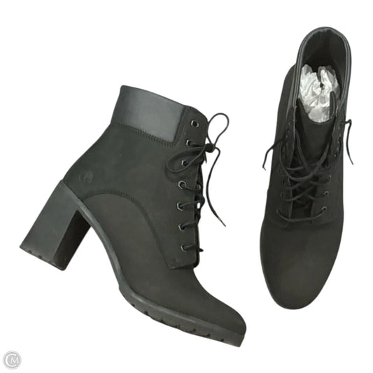 Boots Ankle Heels By Timberland In Black, Size: 9.5