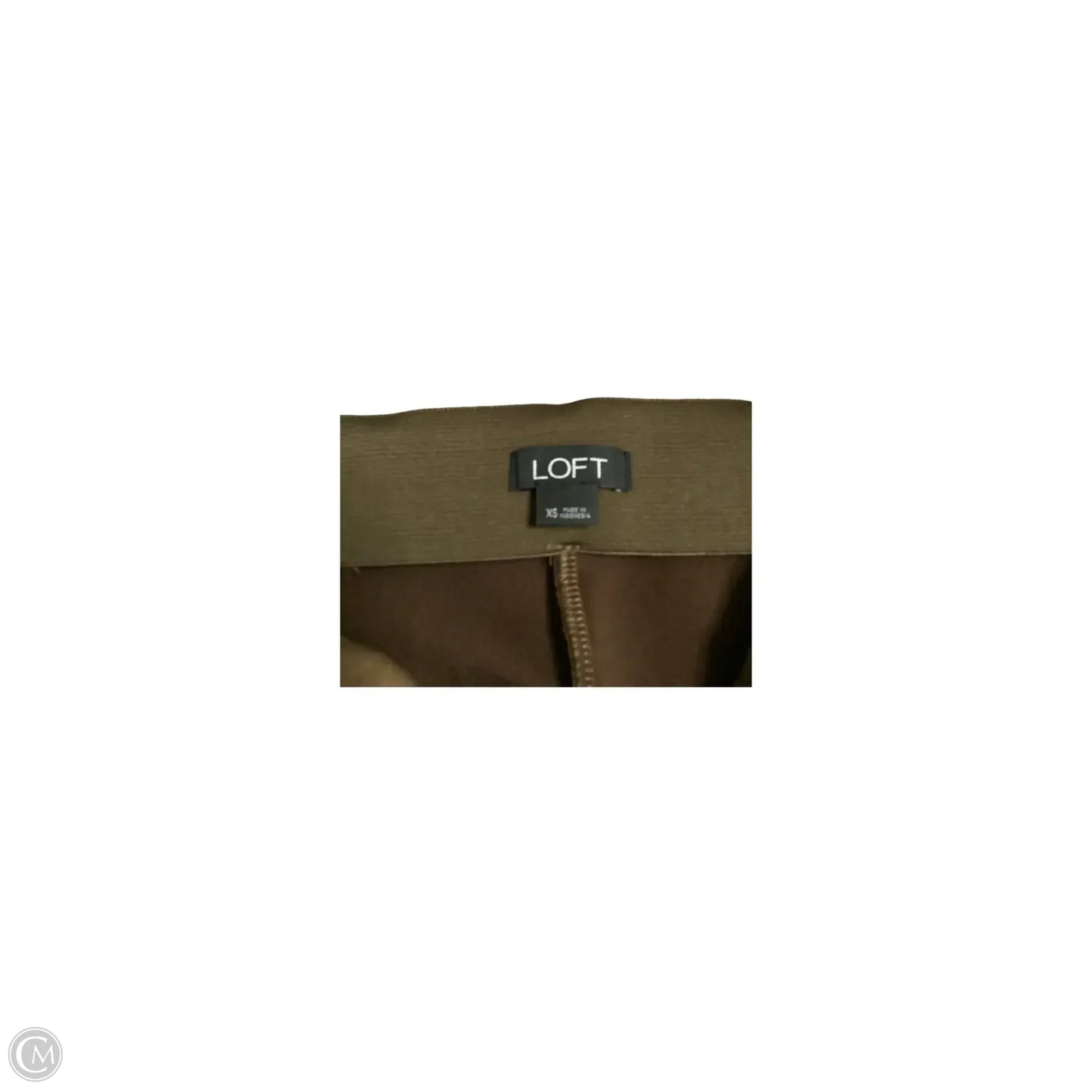 Pants Leggings By Loft In Brown, Size: Xs