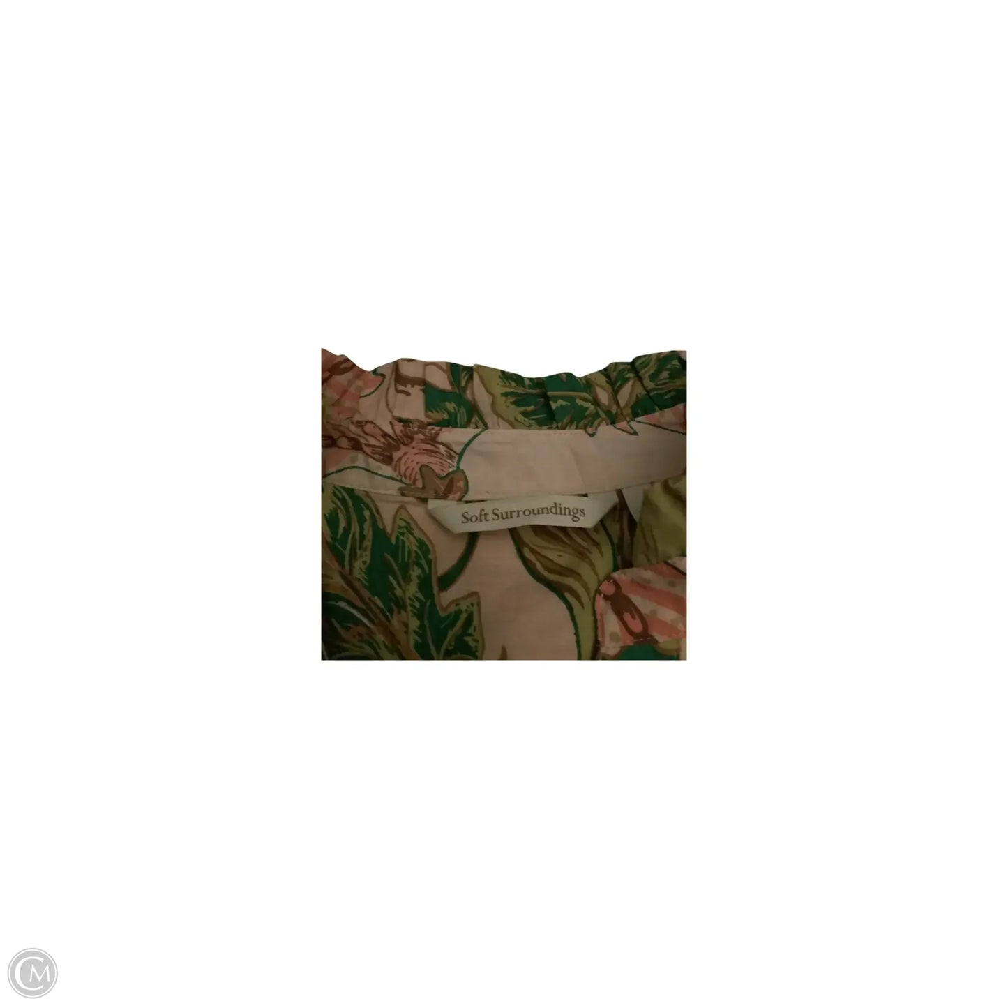 Dress Casual Midi By Soft Surroundings In Peach, Size: Xl