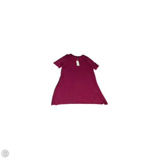 Dress Casual Short By Eileen Fisher In Maroon, Size: S