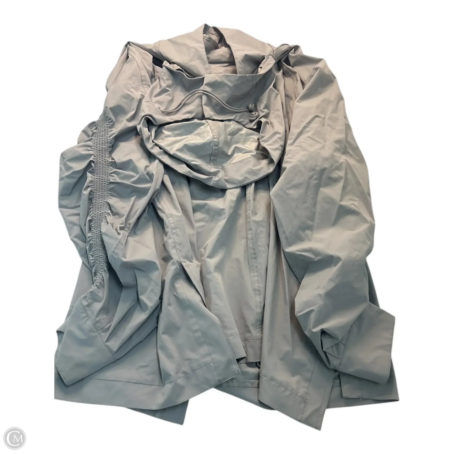 Jacket Windbreaker By Fabletics In Grey, Size: Xxl