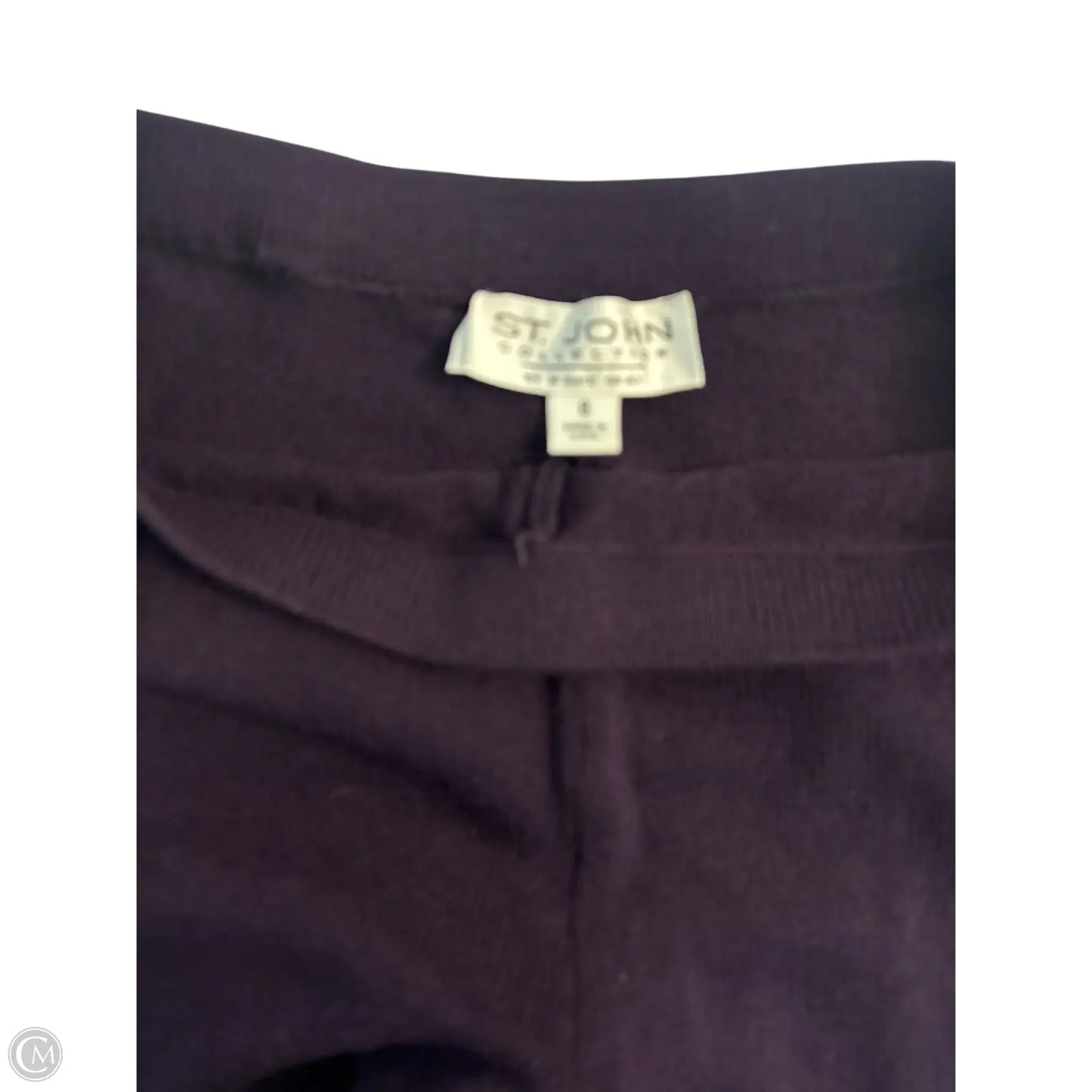 Skirt Luxury Designer By St John Collection In Purple, Size: 8