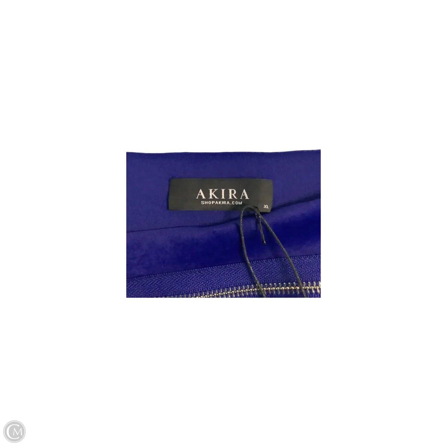 Top Long Sleeve By Akira In Blue, Size: Xl