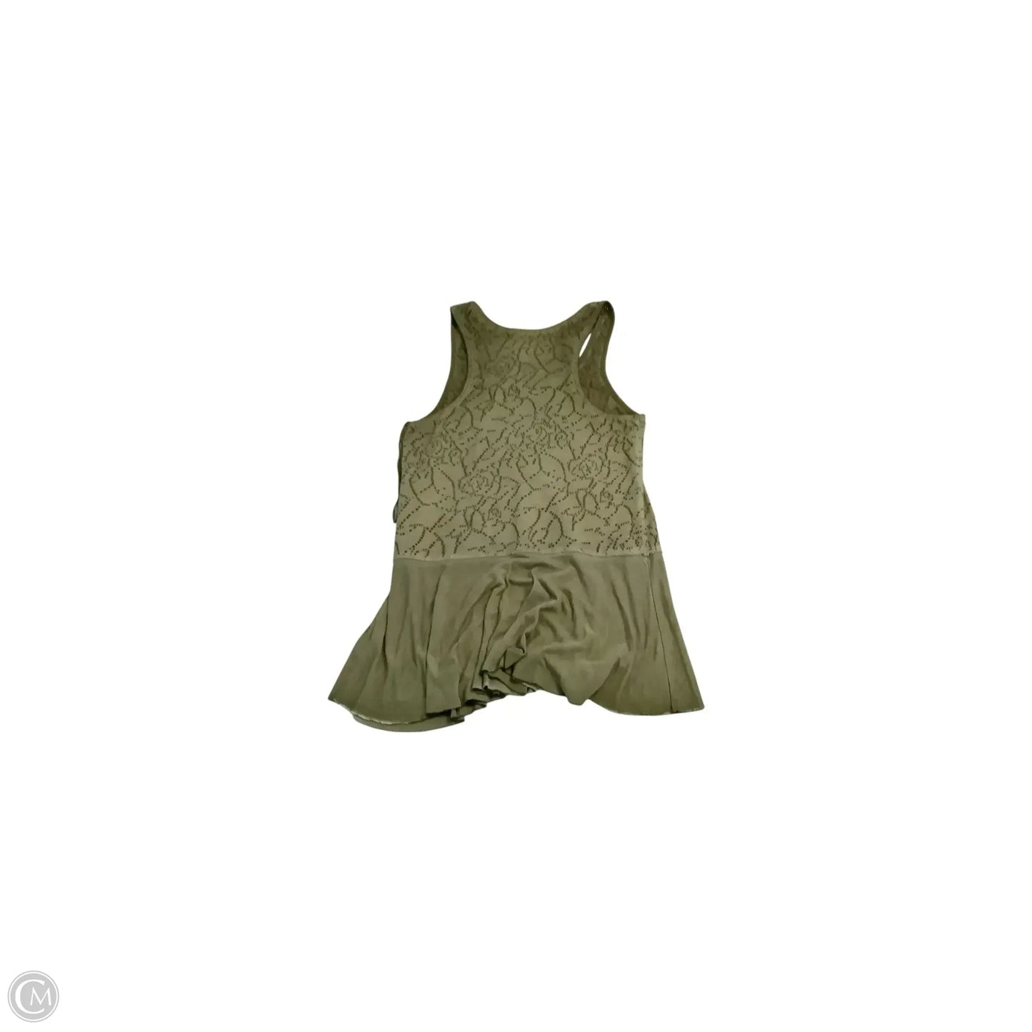 Top Sleeveless By Free People In Green, Size: S