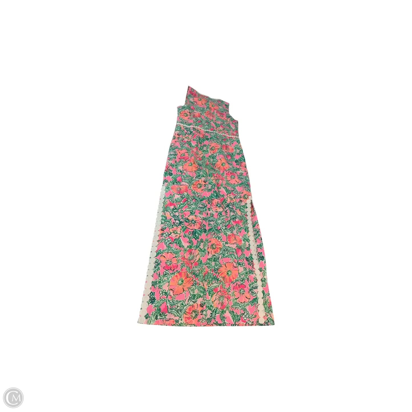Dress Designer By Lilly Pulitzer In Orange & Pink, Size: 6