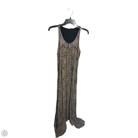Dress Casual Maxi By Context In Black & Brown, Size: Xs