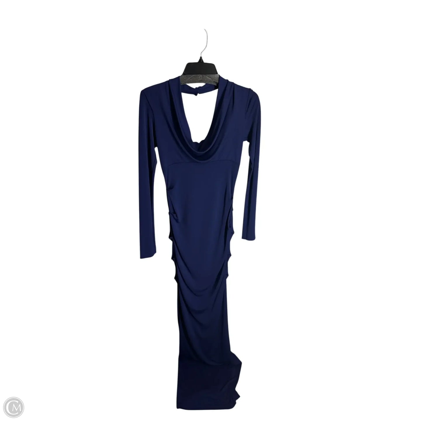 Dress Party Long By Nicole Miller In Blue, Size: 4