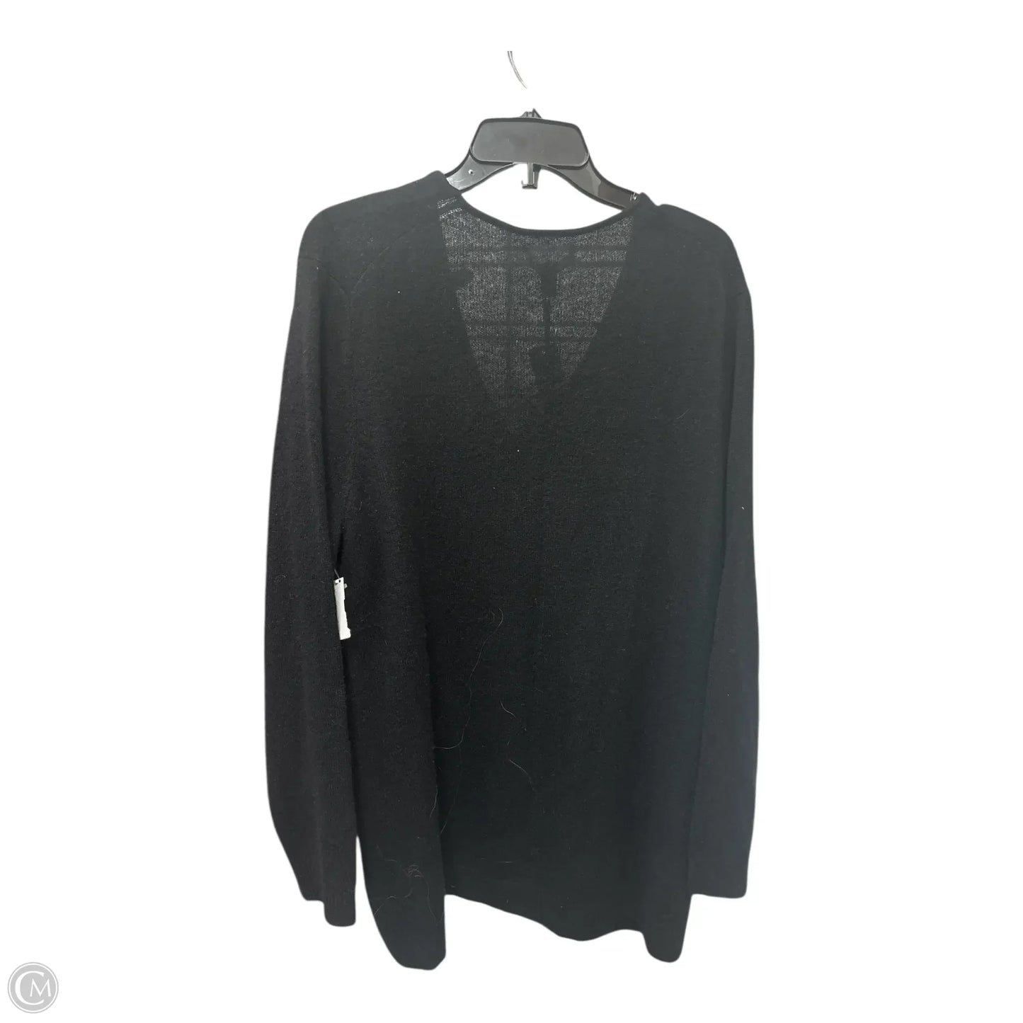 Sweater Cashmere By 41 Hawthorn In Black, Size: 2x