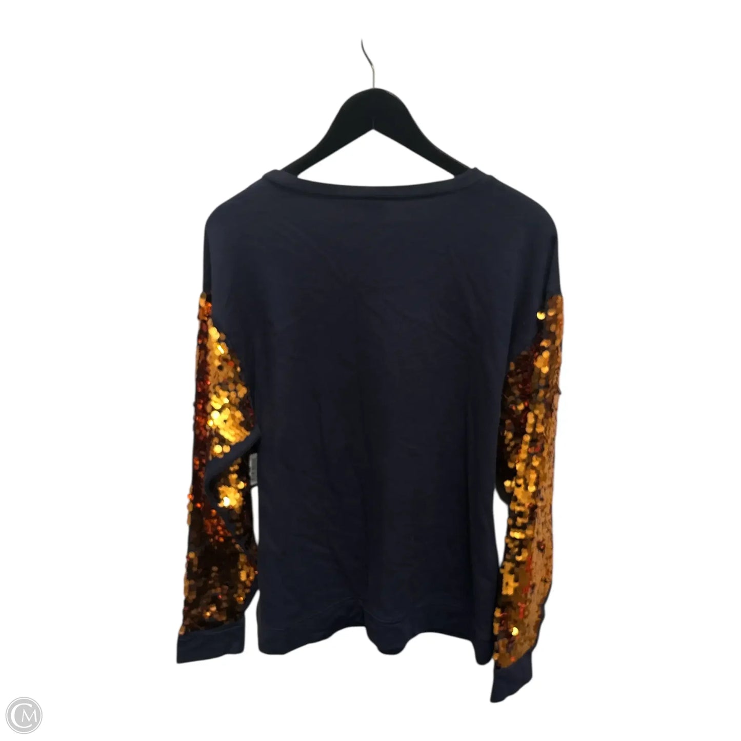 Top Long Sleeve Basic By Pink In Multi-colored, Size: M