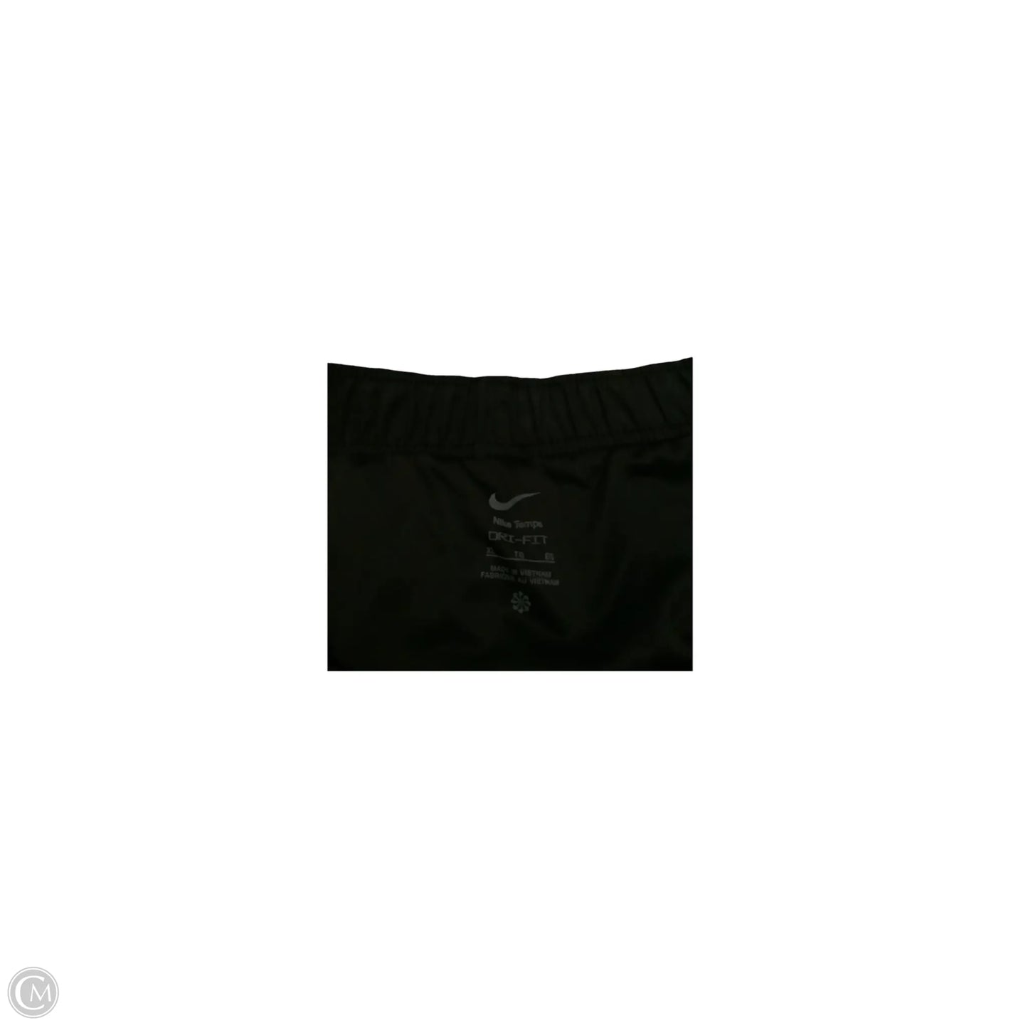 Athletic Shorts By Nike Apparel In Black & White, Size: Xl