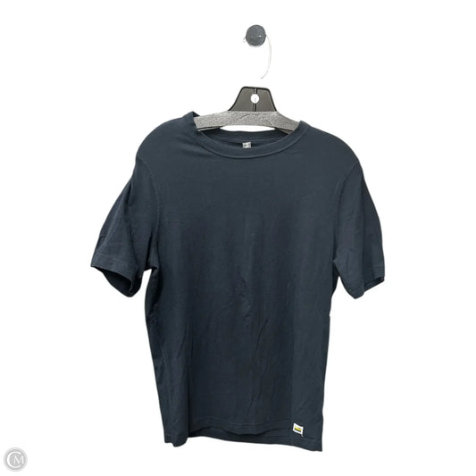 Athletic Top Short Sleeve By Vuori In Blue, Size: S