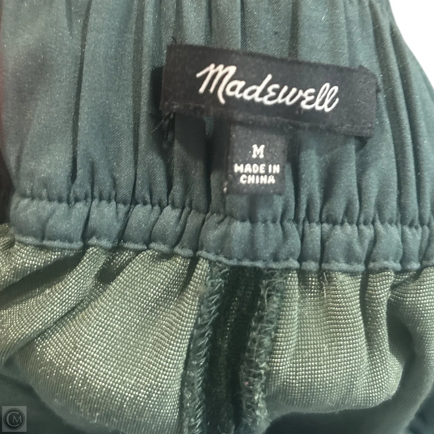 Pants Leggings By Madewell In Green, Size: M