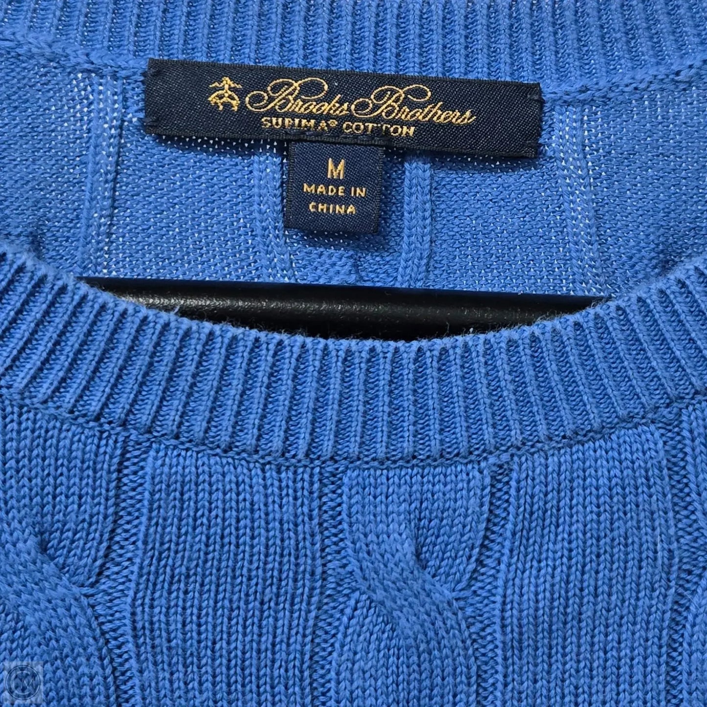Sweater By Brooks Brothers In Blue, Size: M