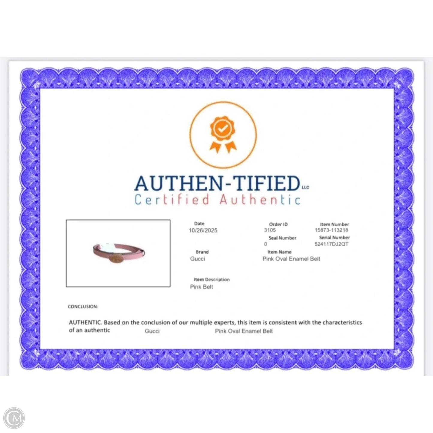 Belt Luxury Designer By Gucci