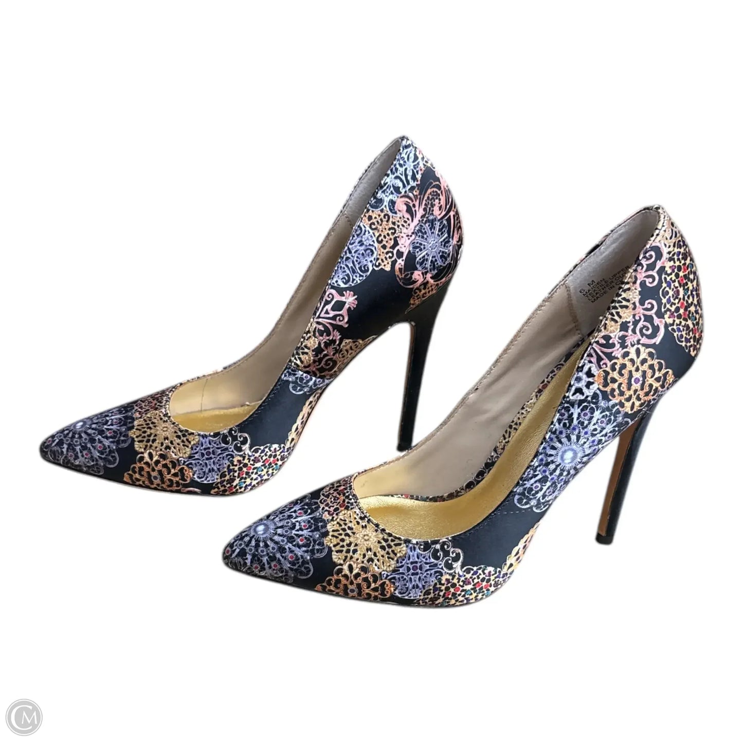 Shoes Heels Stiletto By Nicole Miller In Multi-colored, Size: 6