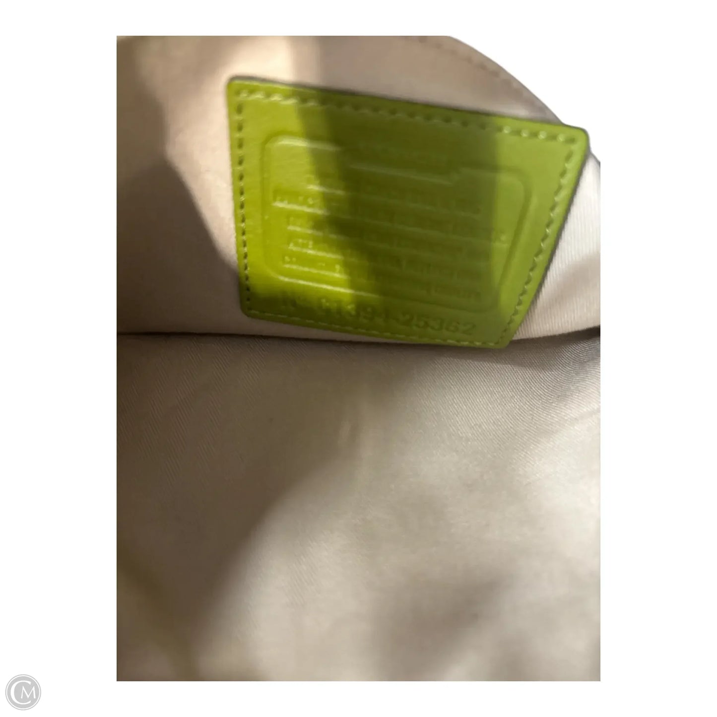 Handbag Designer By Coach, Size: Small