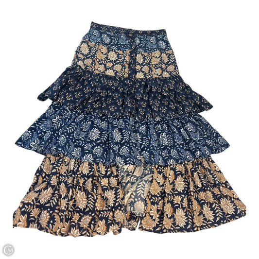 Skirt Maxi By Clothes Mentor In Blue, Size: S