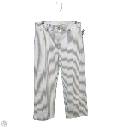 Pants Dress By Chicos In Striped Pattern, Size: 12
