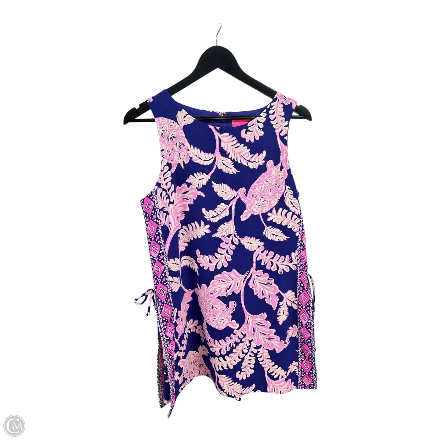 Dress Designer By Lilly Pulitzer In Blue & Pink, Size: 8