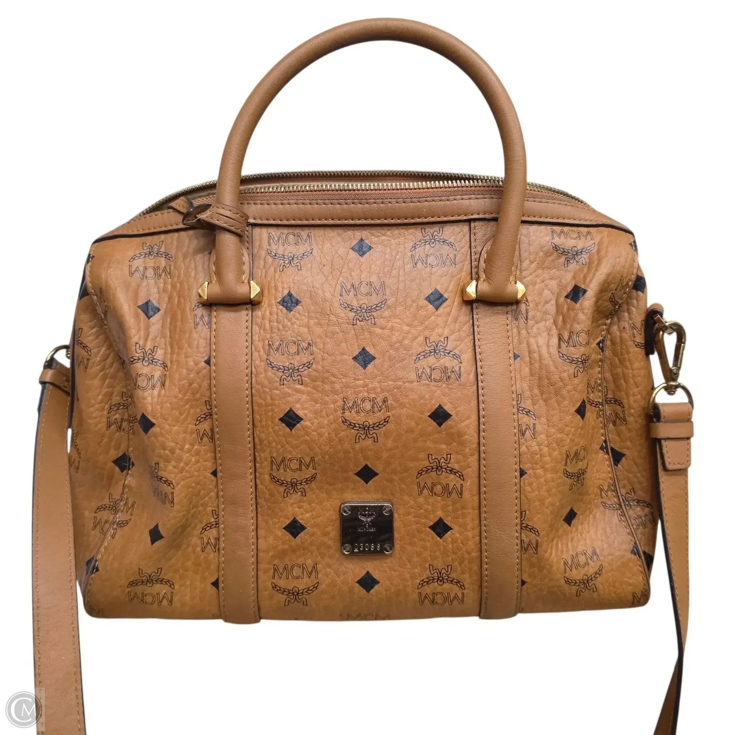 Handbag Luxury Designer By Mcm, Size: Large