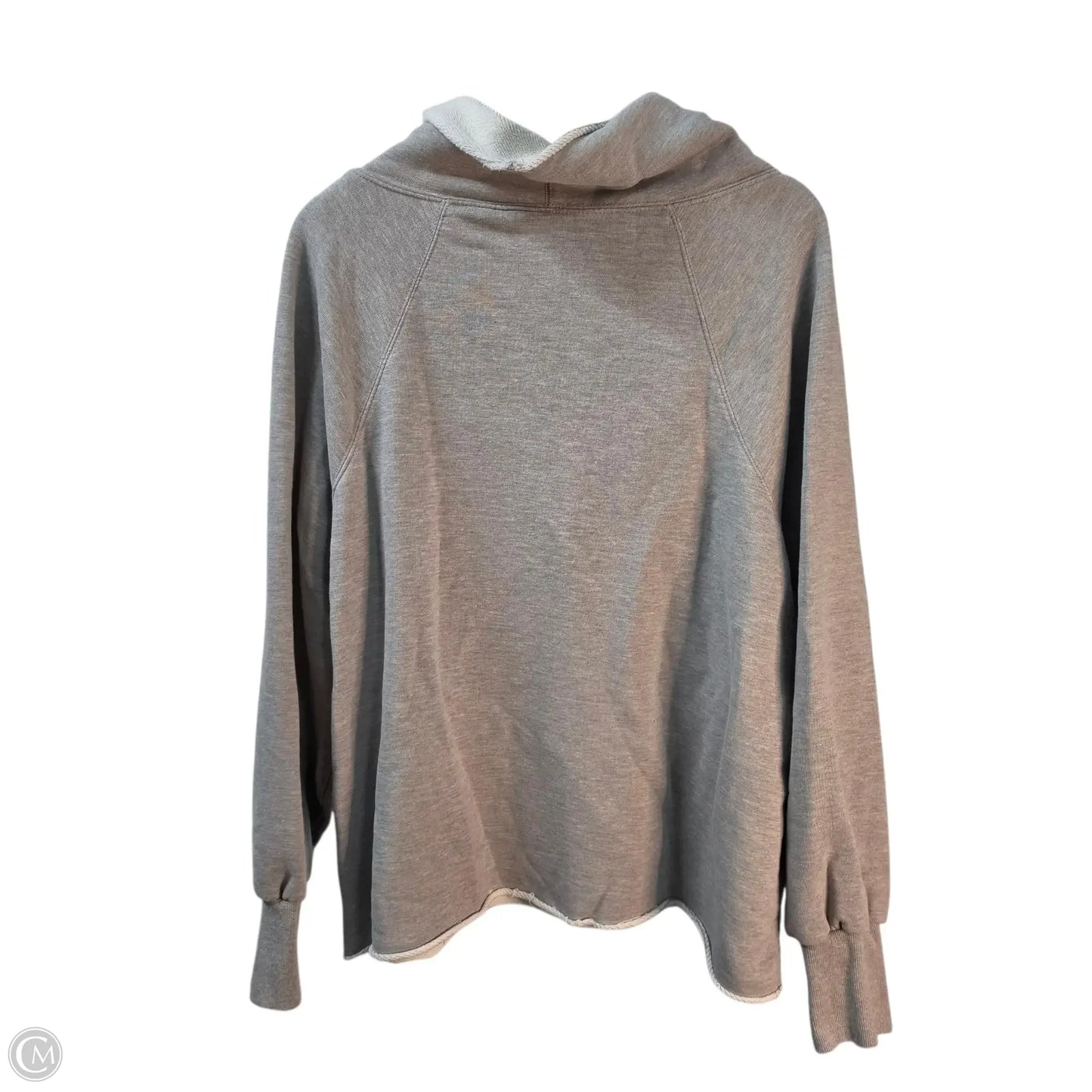 Sweatshirt Crewneck By Free People In Grey, Size: M