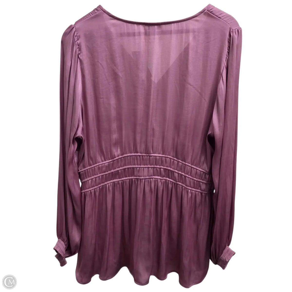 Top Long Sleeve Basic By Torrid In Pink, Size: 1x