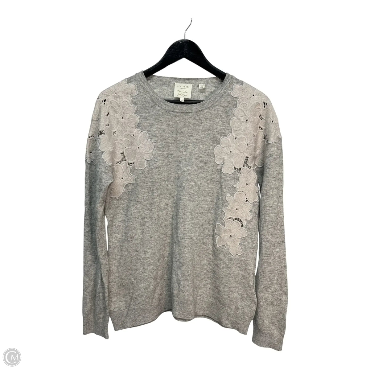 Sweater By Ted Baker In Grey, Size: 4