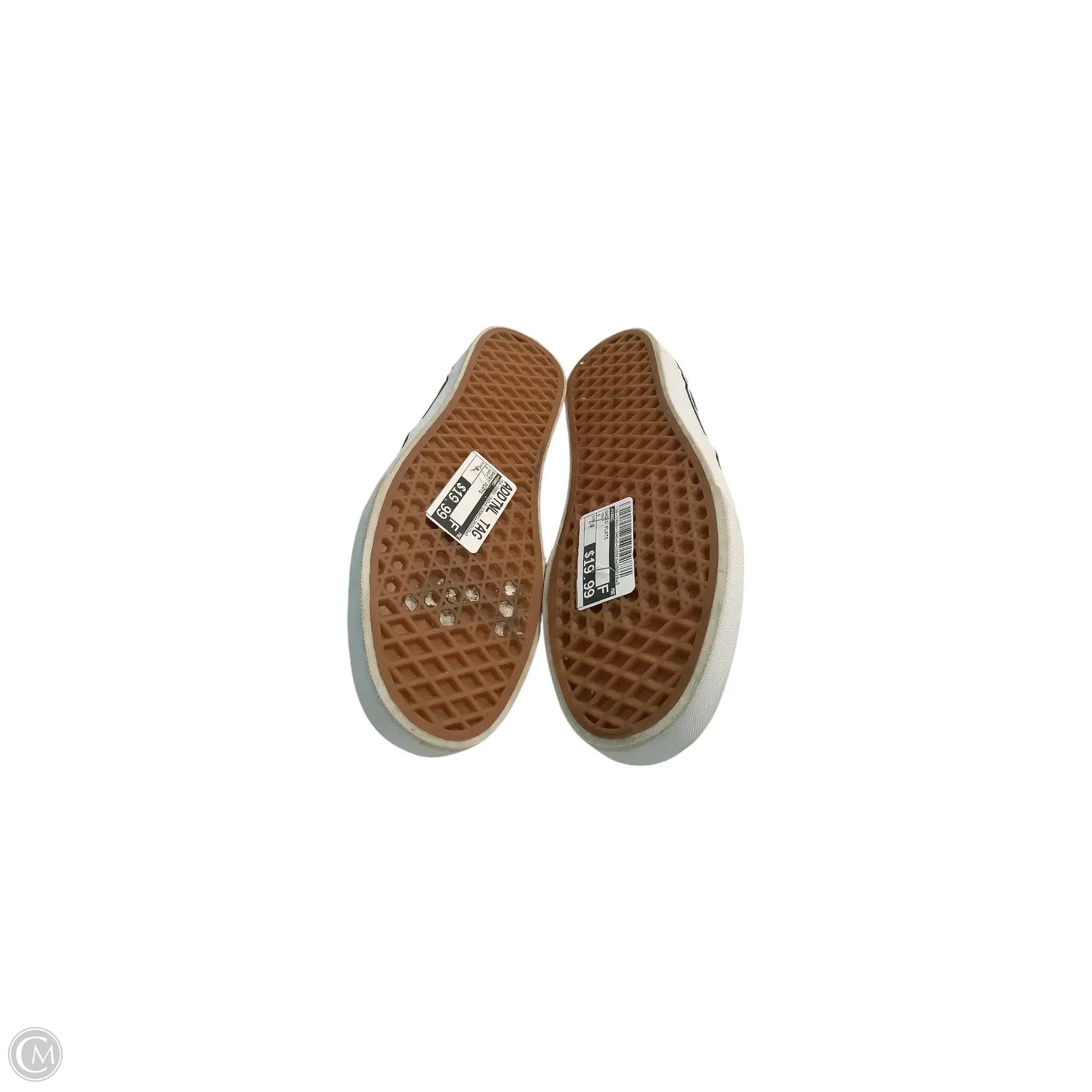 Shoes Flats By Vans In Navy, Size: 9