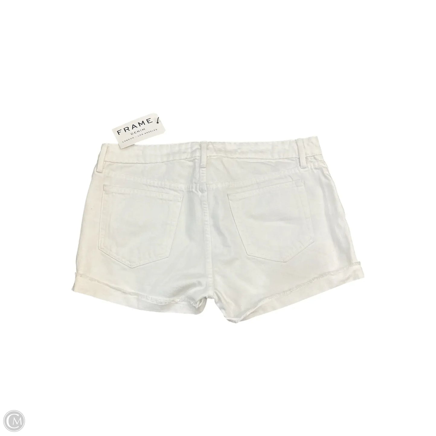 Shorts By Frame In White, Size: 8