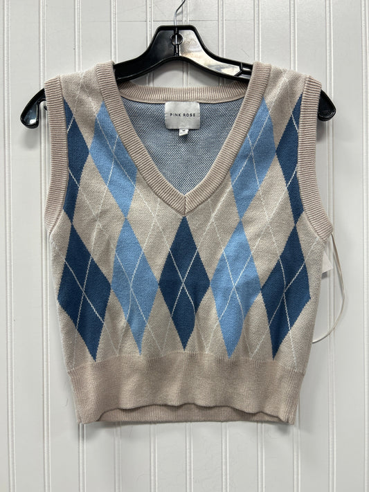 Vest Sweater By 1.State In Tan, Size:M