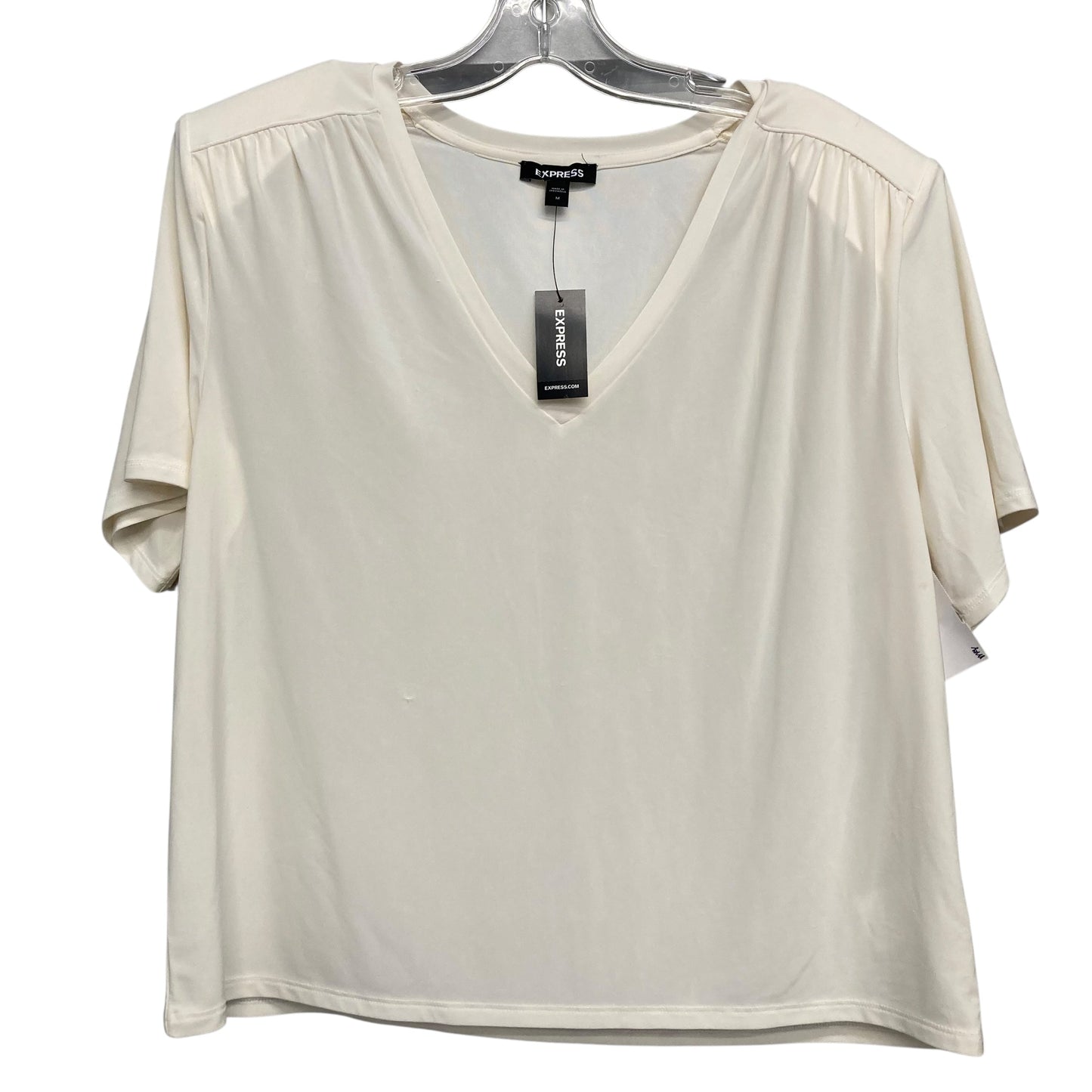 Top Ss By Express In Cream, Size:M