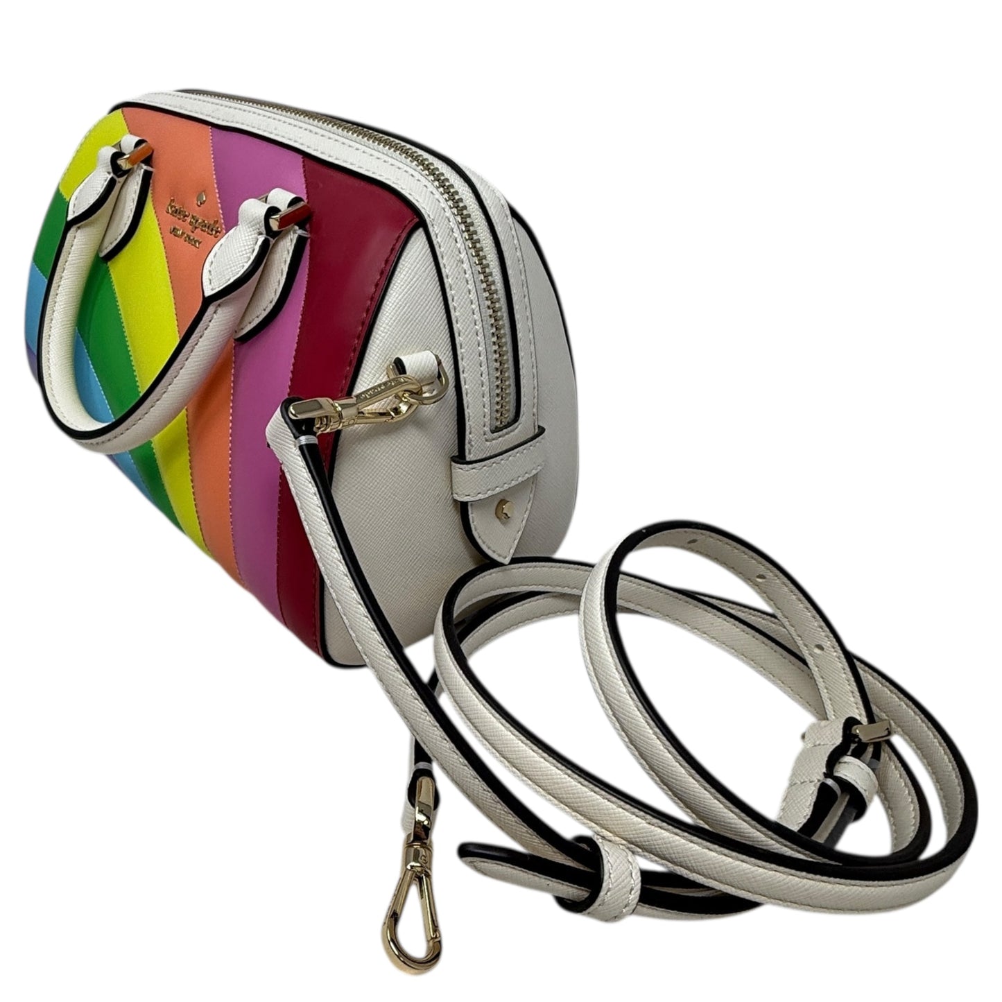 Madison Rainbow Collection Duffle Crossbody Designer By Kate Spade, Size: Medium
