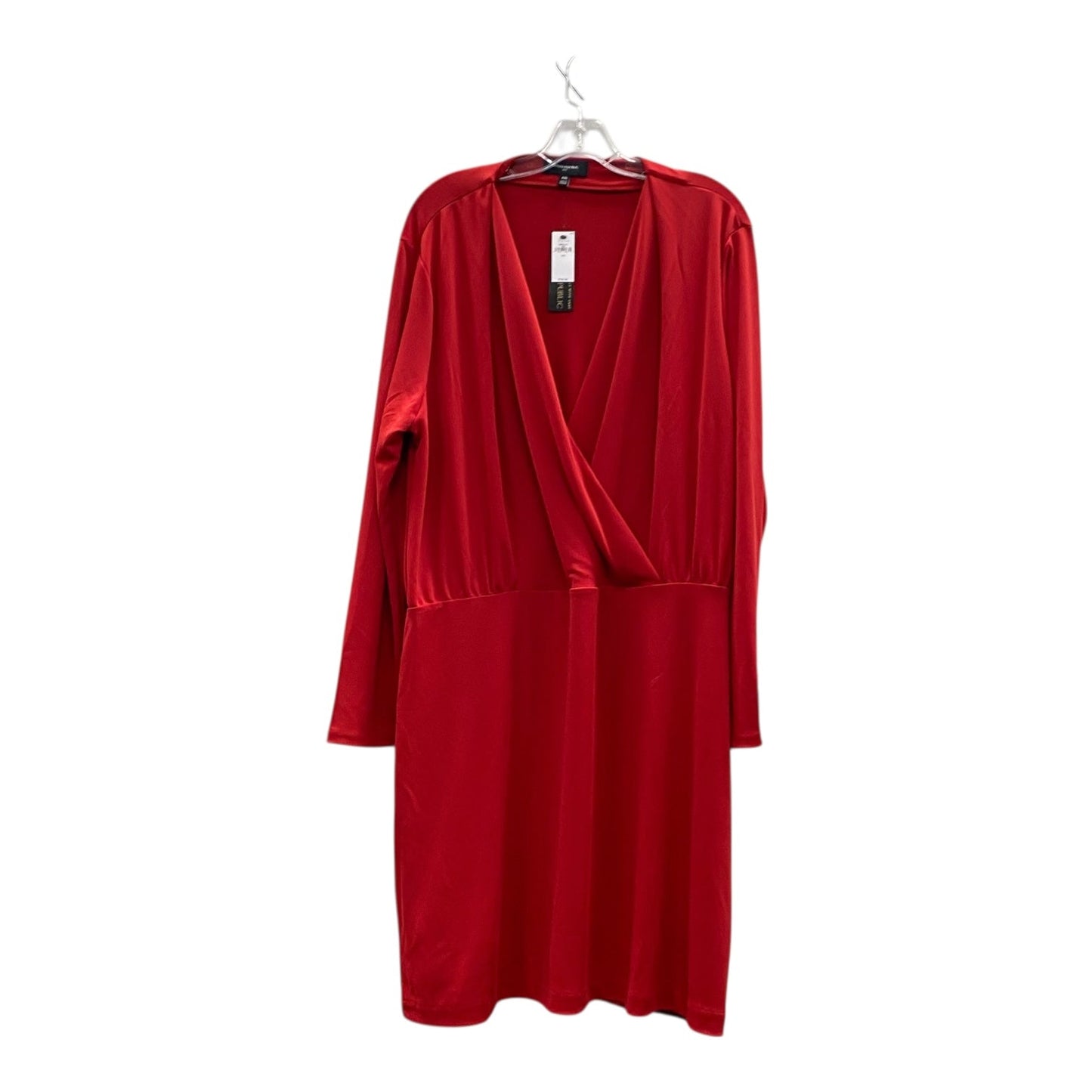 Dress Casual Short By Banana Republic In Red, Size:1X